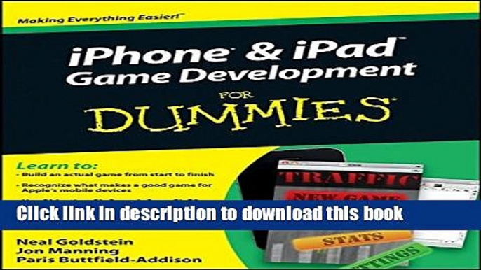 Read iPhone and iPad Game Development For Dummies Ebook Free