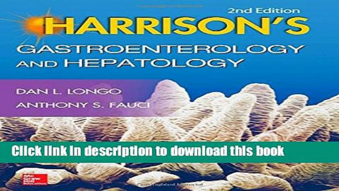 [PDF] Harrison s Gastroenterology and Hepatology, 2e [Download] Online