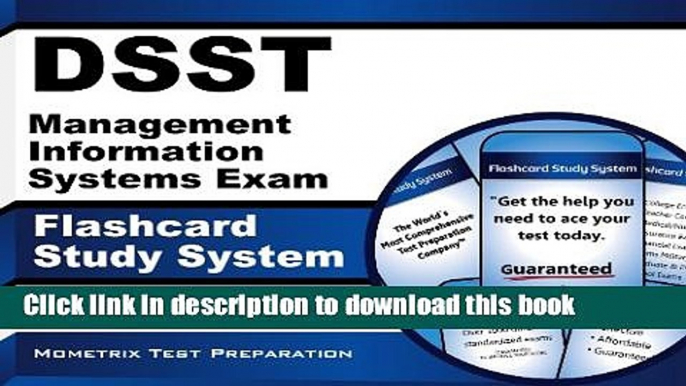 Read DSST Management Information Systems Exam Flashcard Study System: DSST Test Practice