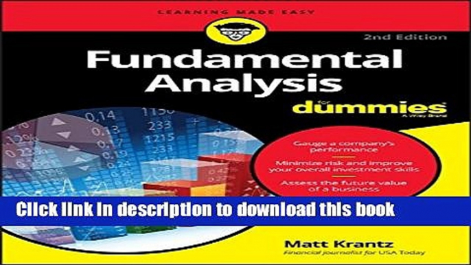 Download Fundamental Analysis For Dummies  PDF Online