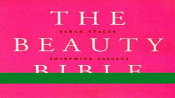 Read Books The Beauty Bible E-Book Free