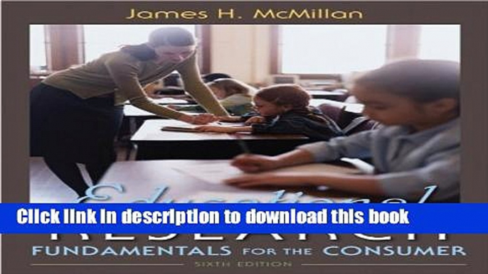 Read Educational Research: Fundamentals for the Consumer (6th Edition) Ebook Free