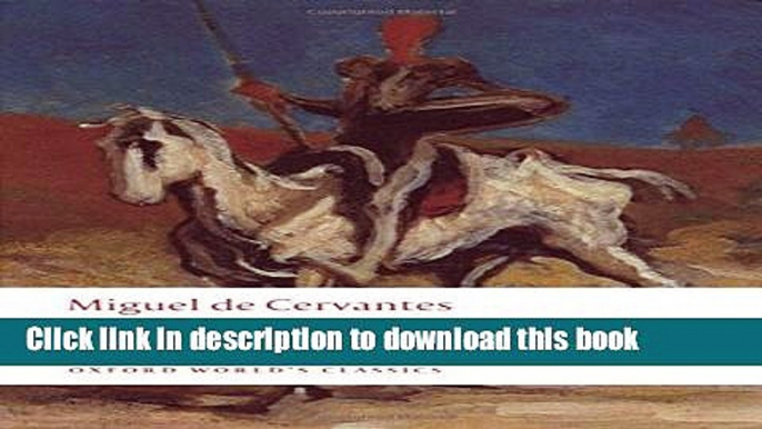 Read Don Quixote de la Mancha (Oxford World s Classics)  Ebook Free