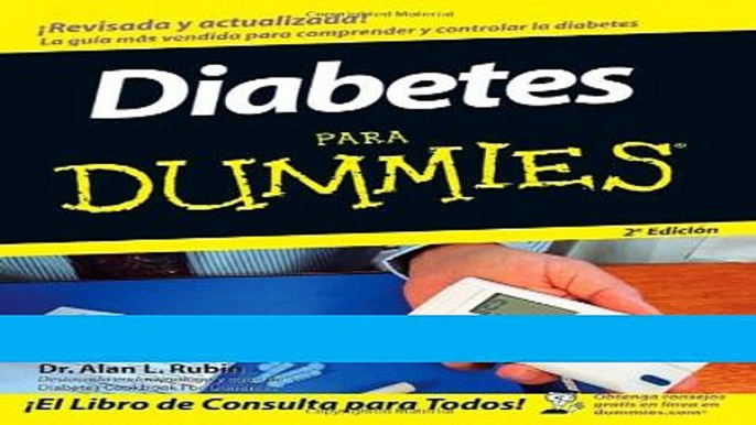 Read Diabetes Para Dummies (Spanish Edition) Ebook Free