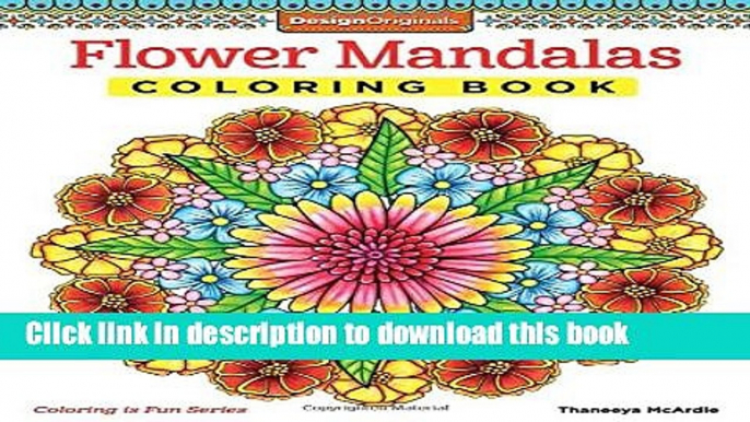 Read Flower Mandalas Coloring Book Ebook Free