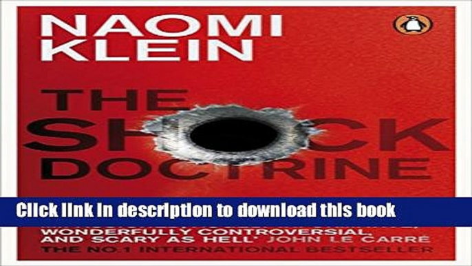 PDF  Shock Doctrine: The Rise of Disaster Capitalism  {Free Books|Online