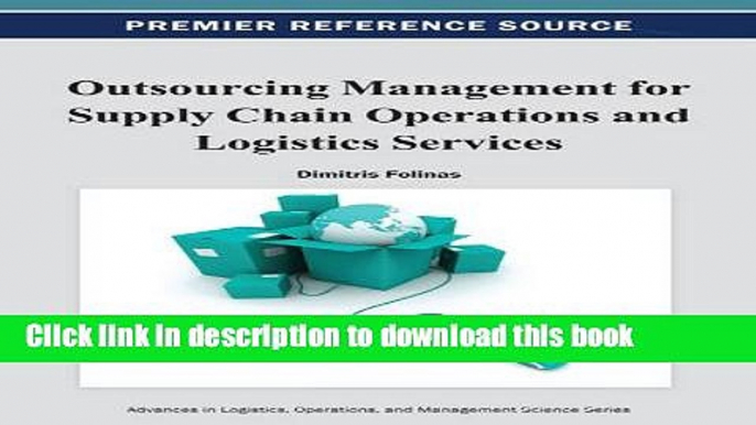 Books Outsourcing Management for Supply Chain Operations and Logistics Service Free Online