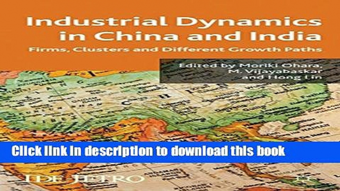 Books Industrial Dynamics in China and India: Firms, Clusters, and Different Growth Paths Free