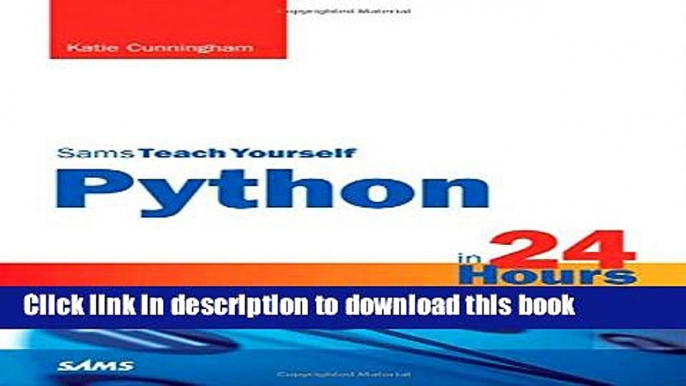 Ebook Python in 24 Hours, Sams Teach Yourself (2nd Edition) Free Online