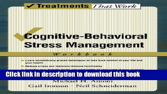 Ebook Cognitive-Behavioral Stress Management (Treatments That Work) Free Online