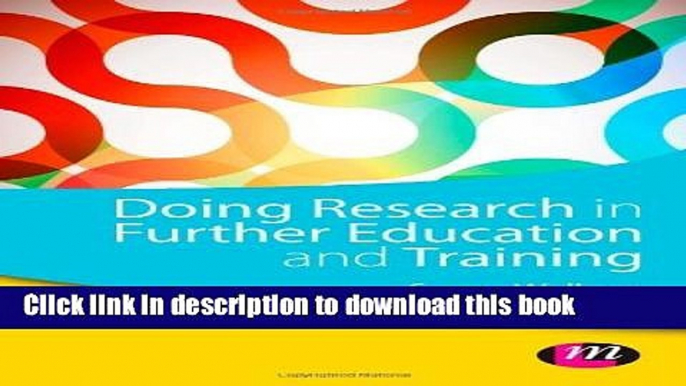 Books Doing Research in Further Education and Training (Achieving QTLS Series) Free Online