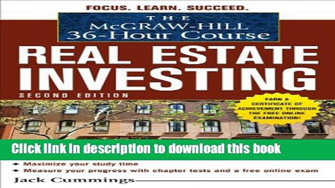 Books The McGraw-Hill 36-Hour Course: Real Estate Investing, Second Edition (McGraw-Hill 36-Hour