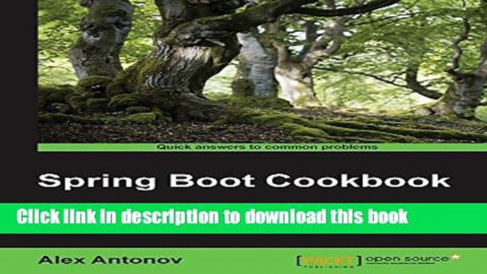 Books Spring Boot Cookbook Free Online