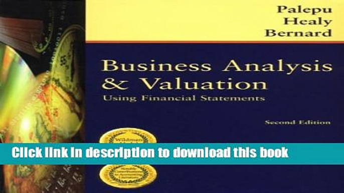 Ebook Business Analysis and Valuation: Using Financial Statements Text Free Online