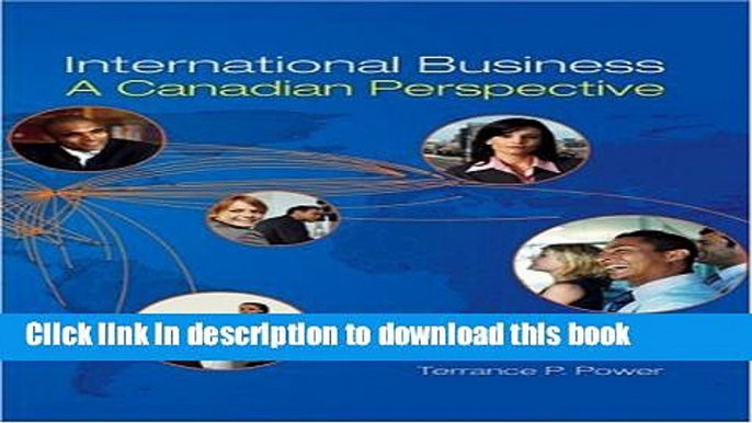 Books CDN ED International Business: A Canadian Perspective Free Online