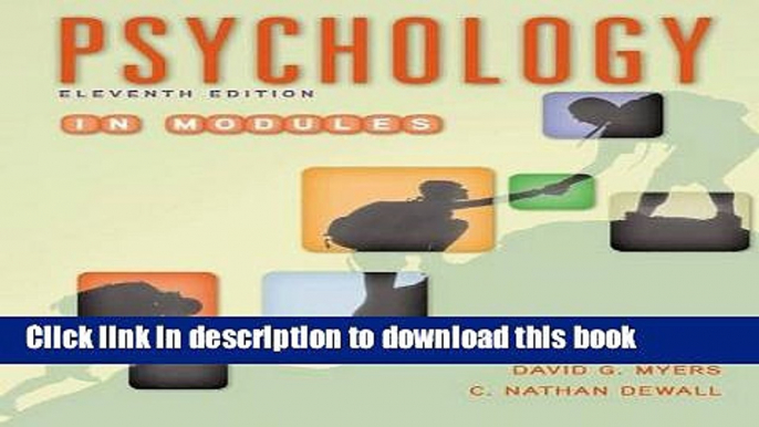 Books Psychology in Modules Free Online