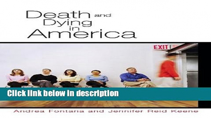 Ebook Death and Dying in America Full Online