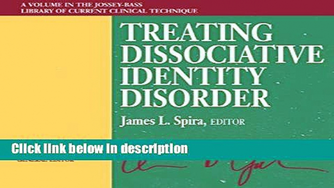 Ebook Treating Dissociative Identity Disorder Free Online