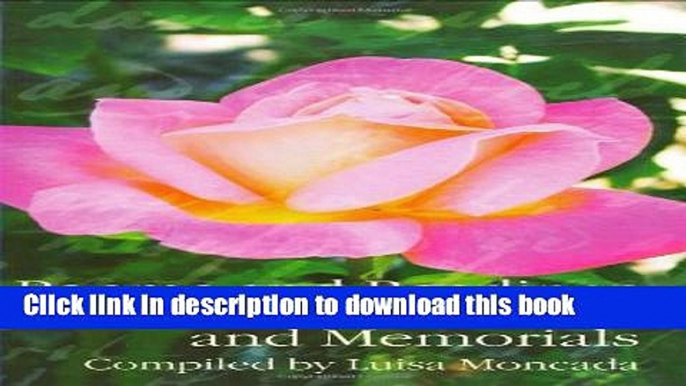 Books Poems and Readings for Funerals and Memorials Free Download