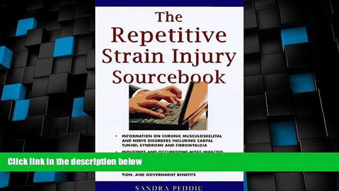 READ book  The Repetitive Strain Injury Sourcebook  Full E-Book