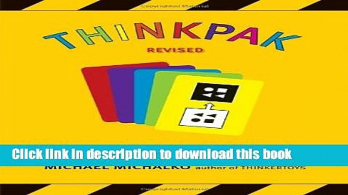 Books Thinkpak: A Brainstorming Card Deck Full Online