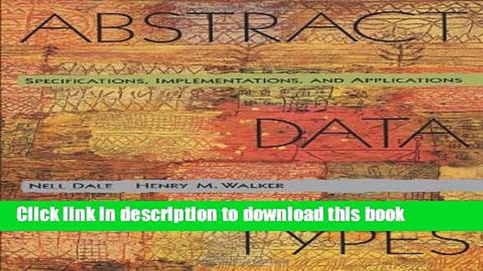 Books Abstract Data Types 3.5 Full Online