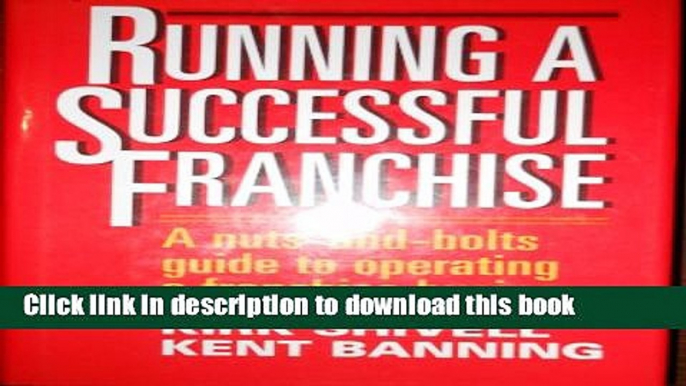 Ebook Running a Successful Franchise Full Online