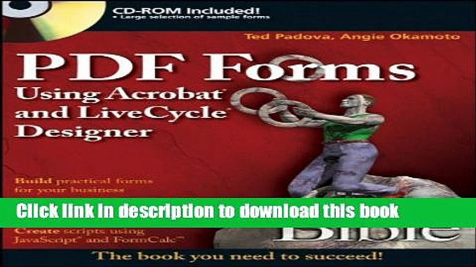 Books PDF Forms Using Acrobat and LiveCycle Designer Bible Full Download