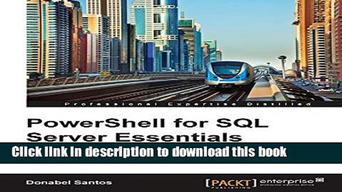 Books PowerShell for SQL Server Essentials Free Download