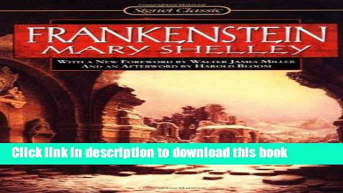 Books Frankenstein (Signet Classics) [Paperback] Full Online