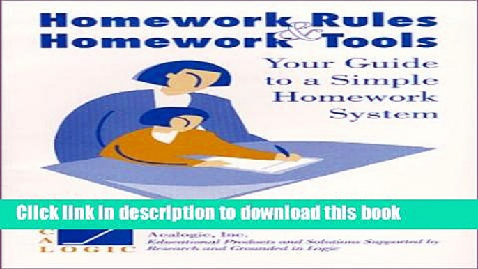 Books Homework Rules and Homework Tools Your Guide to  a Simple Homework System Free Online