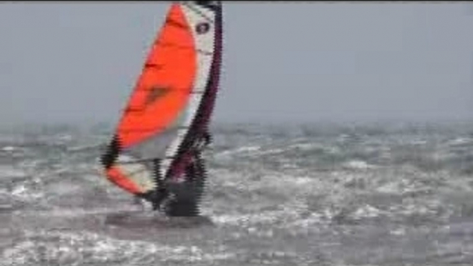 Windsurfing in Sidi Kaouki, Morocco