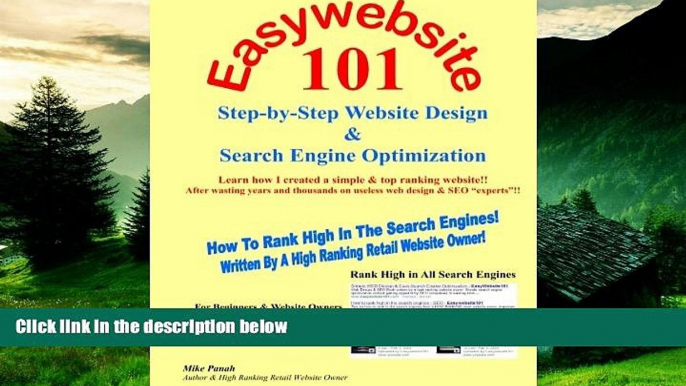 READ FREE FULL  Easywebsite101: Step-By-Step Web Design   SEO By A High Ranking Retail Website