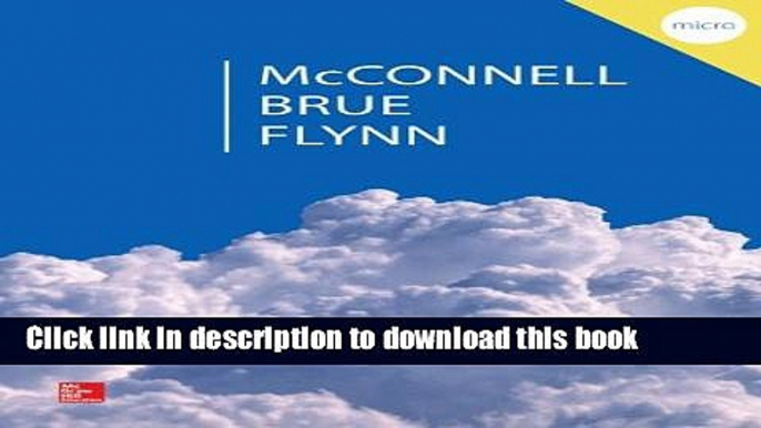 Download Microeconomics: Principles, Problems,   Policies (McGraw-Hill Series in Economics) Free