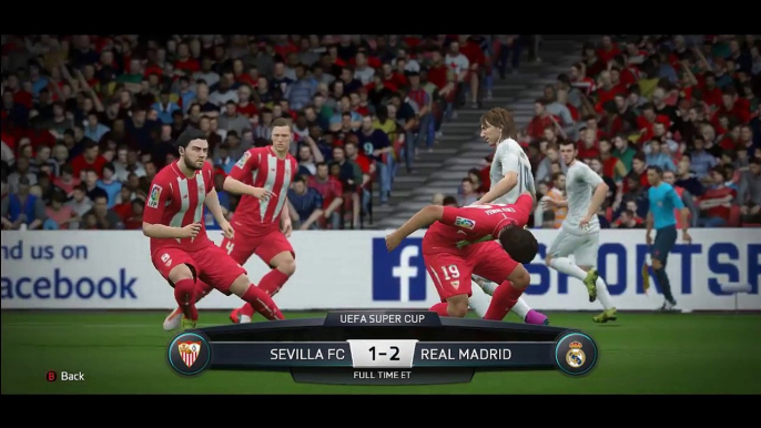 realmadrid sevilla uefa super cup 8.8.2016 highlights goals Fifa 16 preview online live