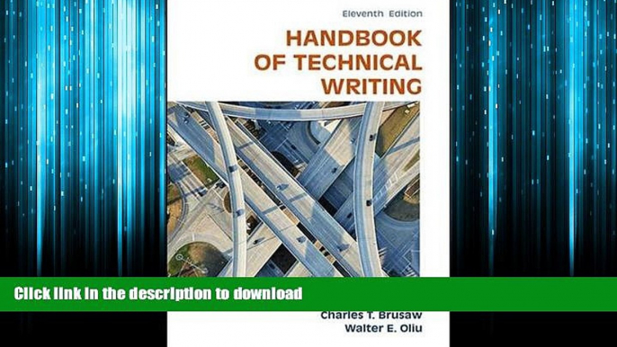 DOWNLOAD The Handbook of Technical Writing READ NOW PDF ONLINE