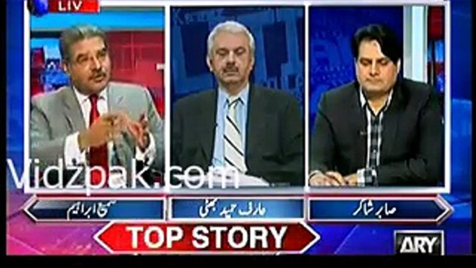 Sami Ibrahim & Sabir Shakir bashing Talat Hussain's tweets against Raheel Sharif