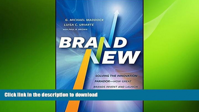 FAVORIT BOOK Brand New: Solving the Innovation Paradox -- How Great Brands Invent and Launch New