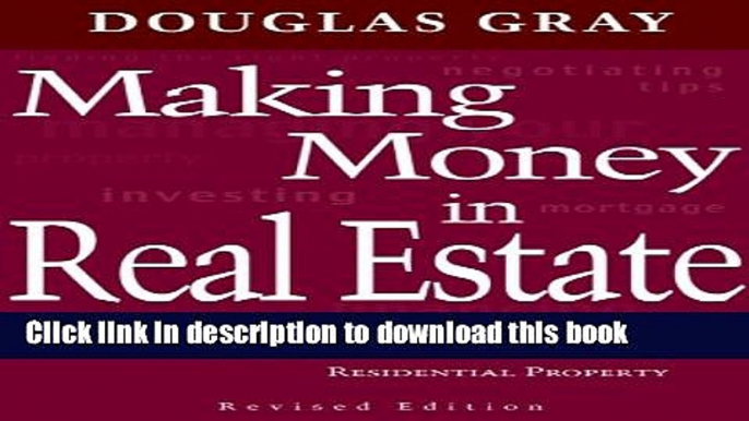 Ebook Making Money in Real Estate: The Canadian Guide to Profitable Investment in Residential