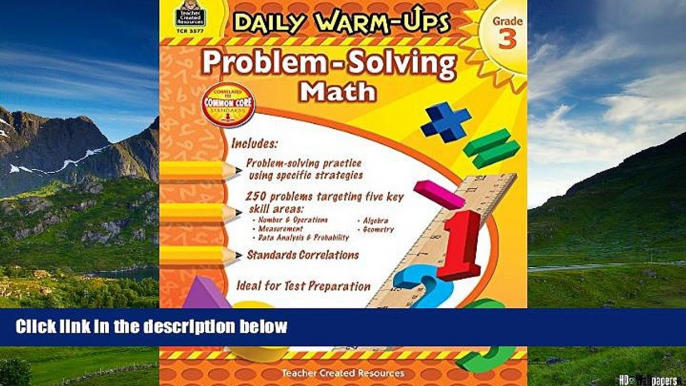 READ FREE FULL  Daily Warm-Ups: Problem Solving Math Grade 3 (Daily Warm-Ups: Word Problems)