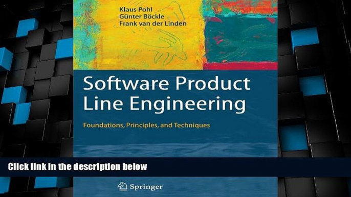 READ FREE FULL  Software Product Line Engineering: Foundations, Principles and Techniques