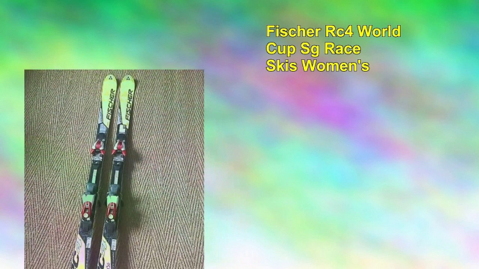 Fischer Rc4 World Cup Sg Race Skis Women's