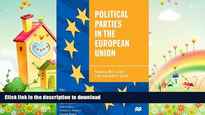 FREE PDF  Political Parties in the European Union (The European Union Series)  BOOK ONLINE