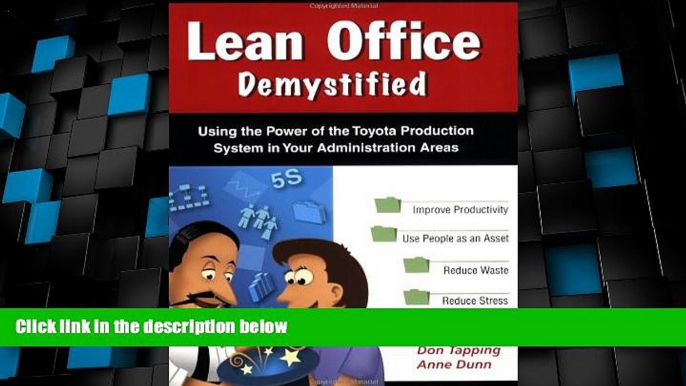 Big Deals  Lean Office Demystified - (Lean Office Demystified II is NOW Available!)  Best Seller