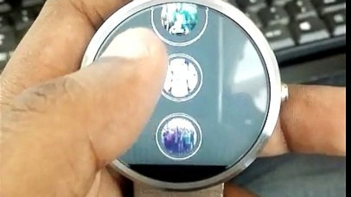 Moto 360 watch faces and wallpaper changing