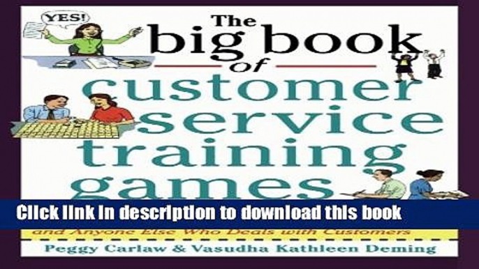 Ebook The Big Book of Customer Service Training Games Free Online