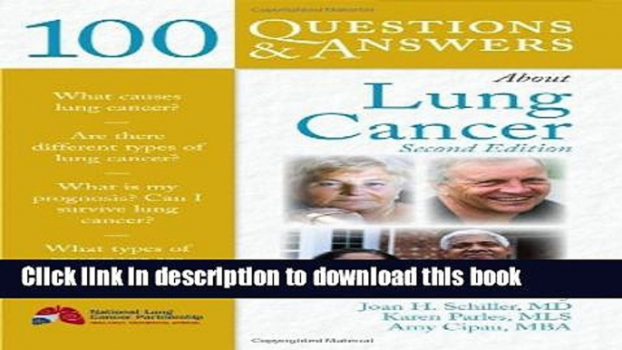 Books 100 Questions     Answers About Lung Cancer Free Online