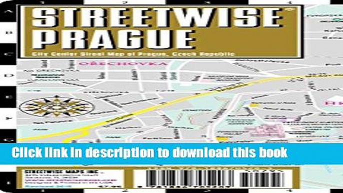 Books Streetwise Prague Map - Laminated City Center Street Map of Prague, Czech Republic Full