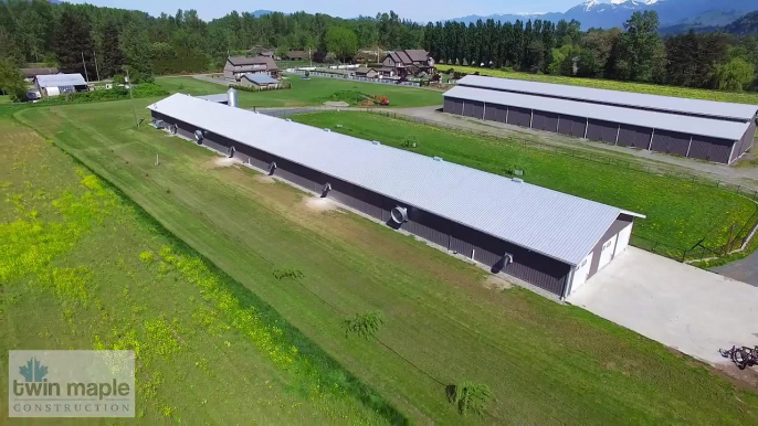 Windy River Farms Barn Construction