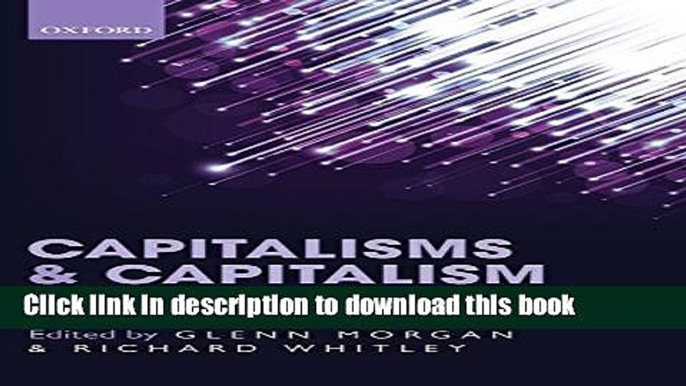 [Download] Capitalisms and Capitalism in the Twenty-First Century Free Books